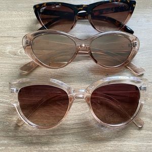 LOT OF THREE SUNGLASSES AMERICAN EAGLE